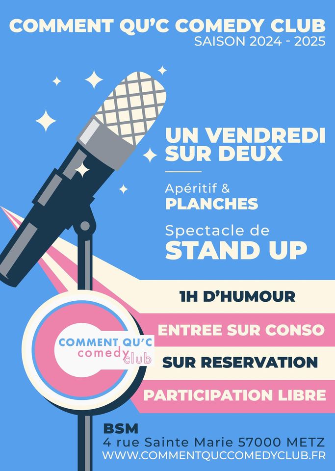 Stand Up Night - Comment qu'C Comedy Club