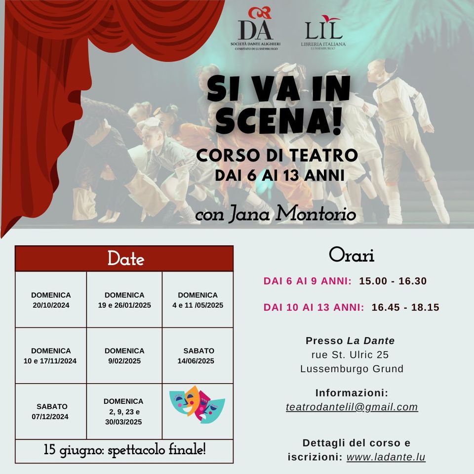 Theater Course for Children Aged 6 to 9