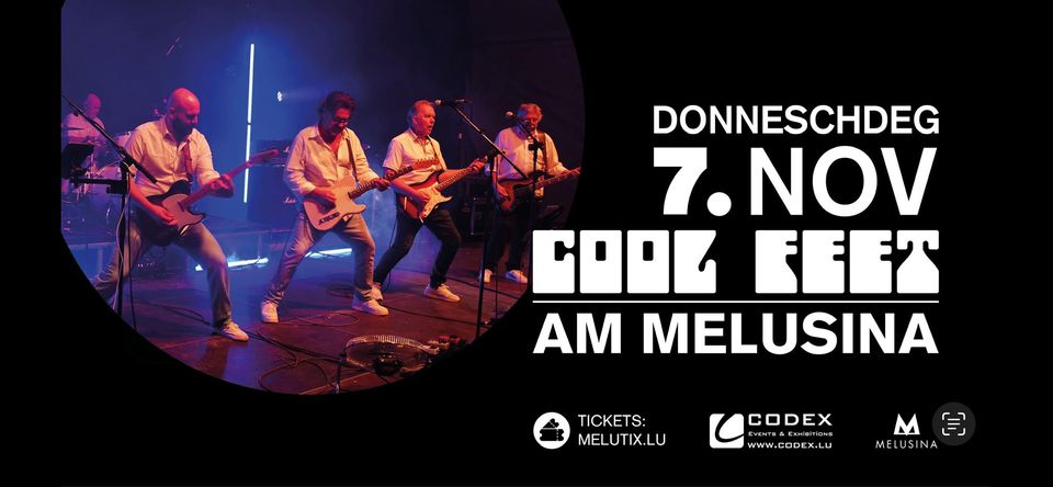 Cool Feet - Encore une fois en live au Melusina!