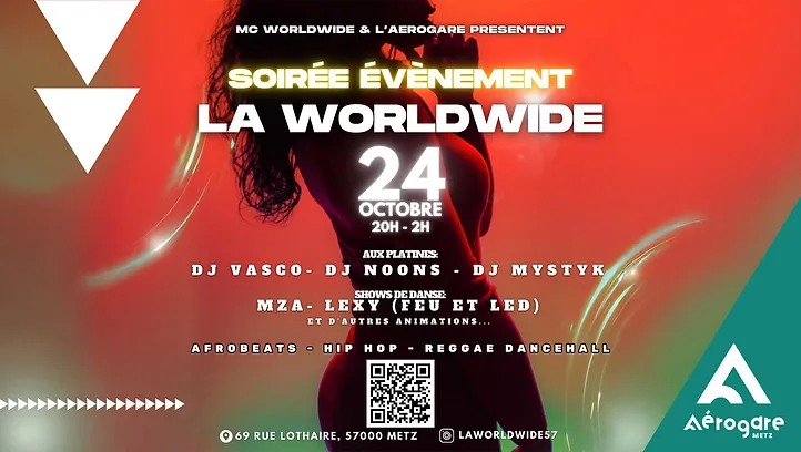 La WorldWide x L'Aérogare