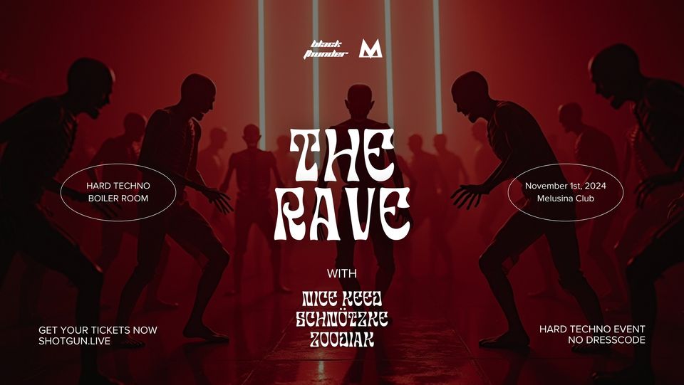 The Rave à Melusina avec Nice Keed, Zoodiak, Schnötzke