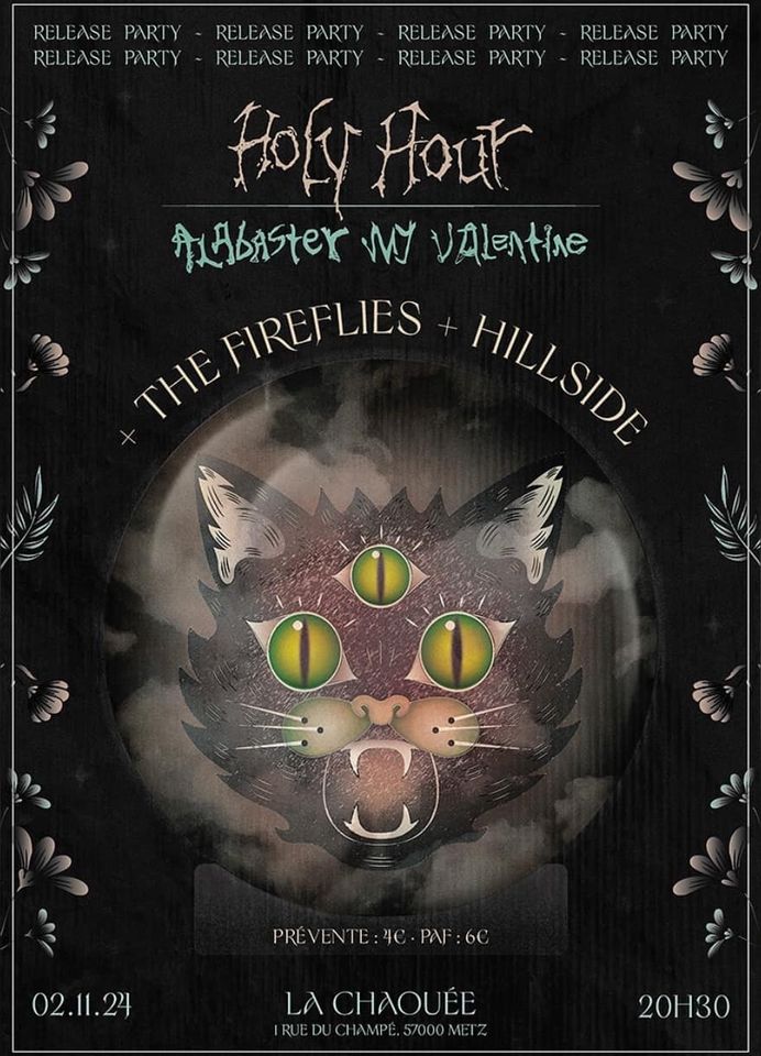 Release Party : Holy Hour - The Fireflies - Hillside