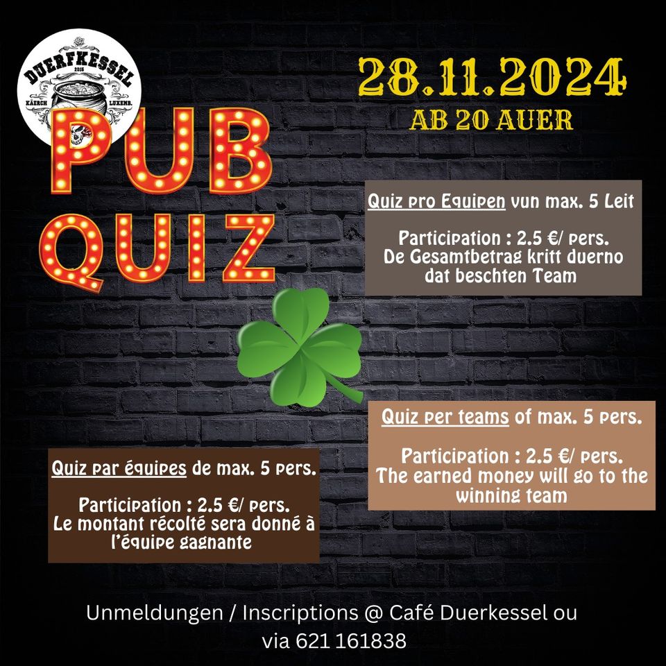 Quiz Owends avec Bruno