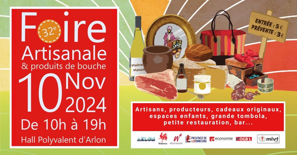 32ème Foire Artisanale & Produits de Bouche d'Arlon