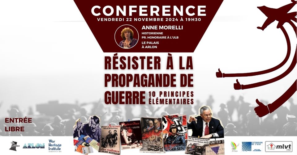 Conférence & Exposition Résister à la propagande de guerre