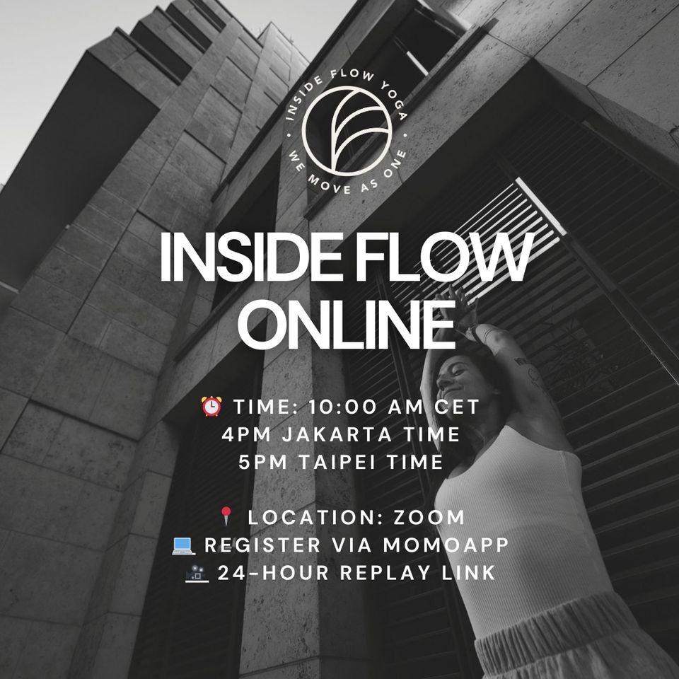 Cours Inside Flow en ligne - depuis le confort de votre maison