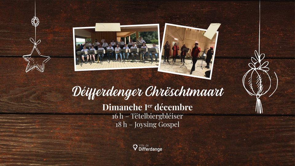 Differdange Christmas Market - Tëtelbiergbléiser and Joysing Gospel