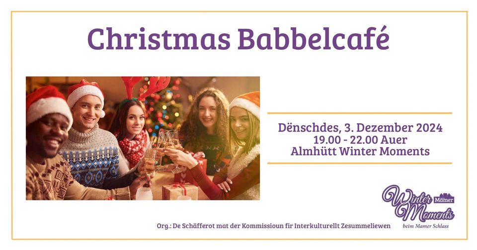 Christmas Babbelcafé