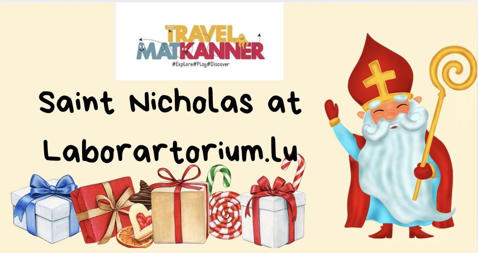 Saint Nicholas is coming to Laborartorium.lu