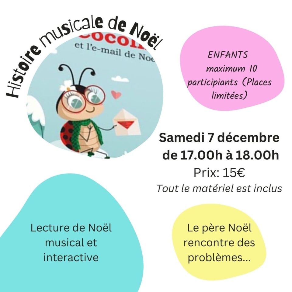 Cocolili - Lecture de Noël musicale et interactive