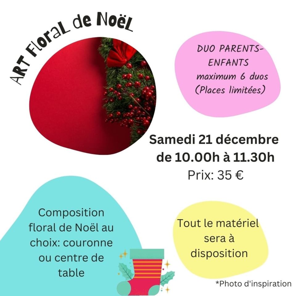 Art floral : couronne ou centre de table