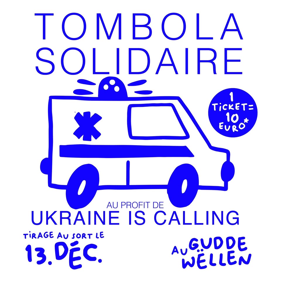 Tombola solidaire au De Gudde Wëllen