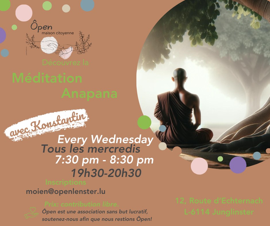 Resumption of Anapana Meditation