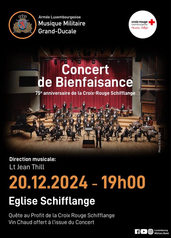 Concert de bienfaisance - Section locale Schifflange