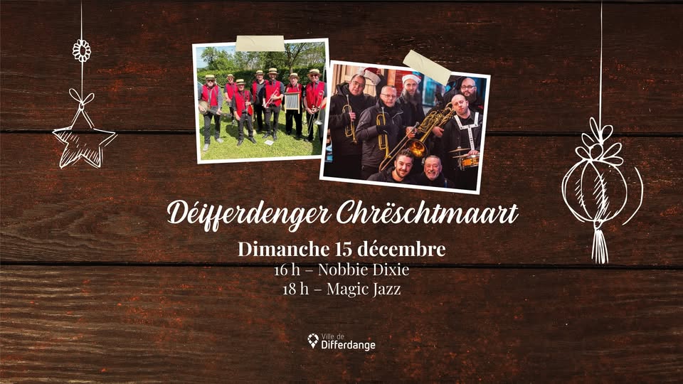 Differdange Christmas Market: Nobbie Dixie and Magic Jazz