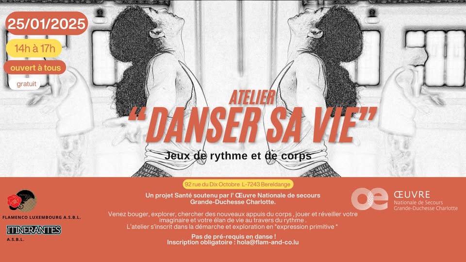 Atelier Danser Sa Vie - Jeux de rythme et de corps: démarche selon l'expression primitive