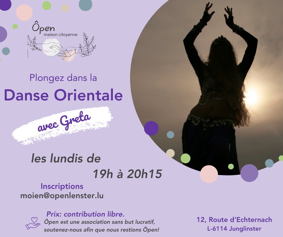 Danse orientale avec Greta