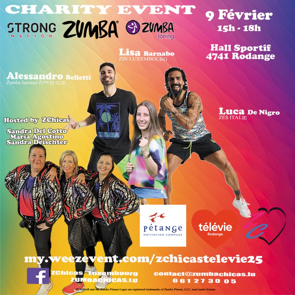 Zumba and Strong Nation for Télévie