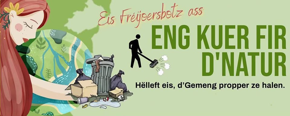 Eng Kuer fir d'Natur - Big Spring Clean-up