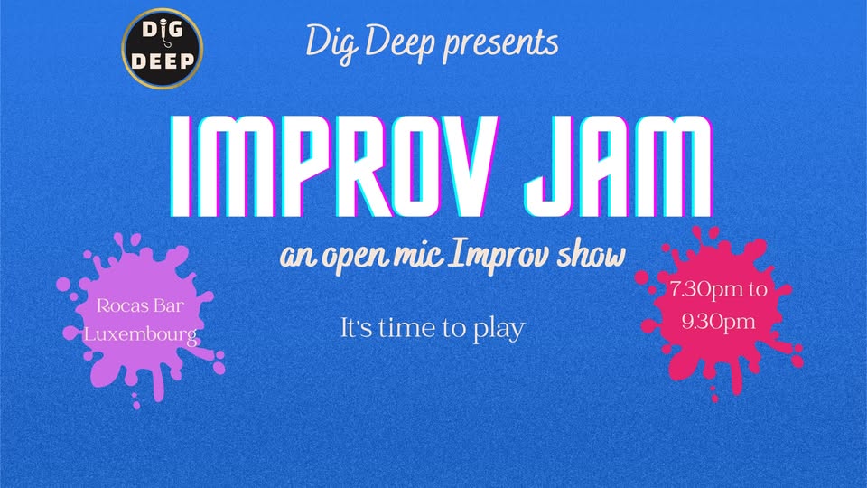 Improv Jam : spectacle d'humour le 30 janvier