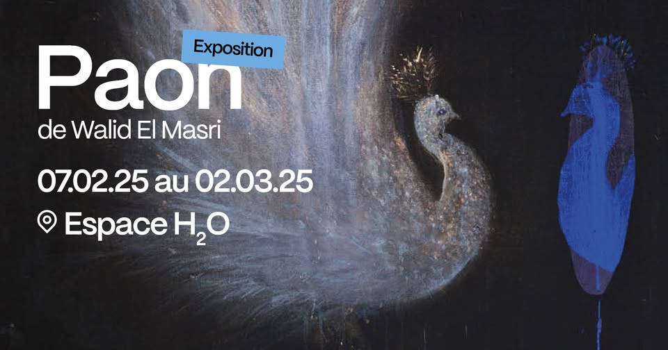 Exposition Paon de Walid El Masri