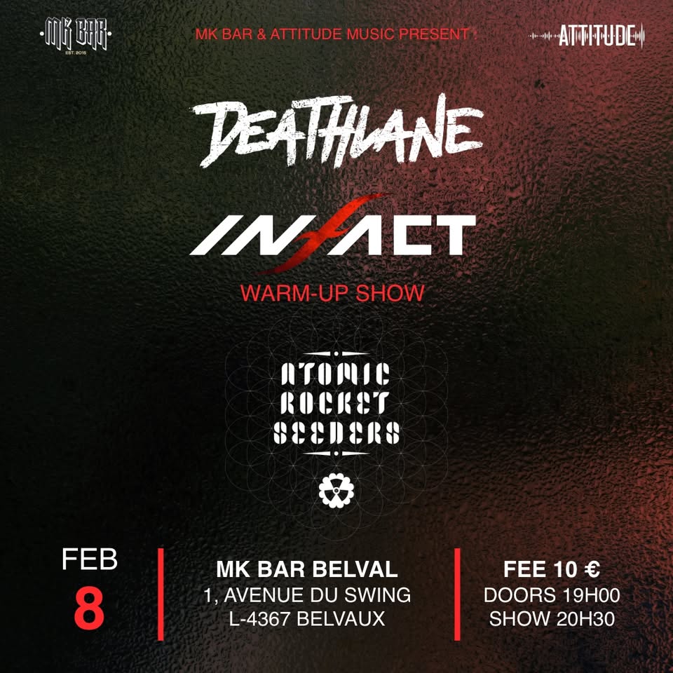 Deathlane, Infact, Atomic Rocket Seeders - Live Heavy Metal Show