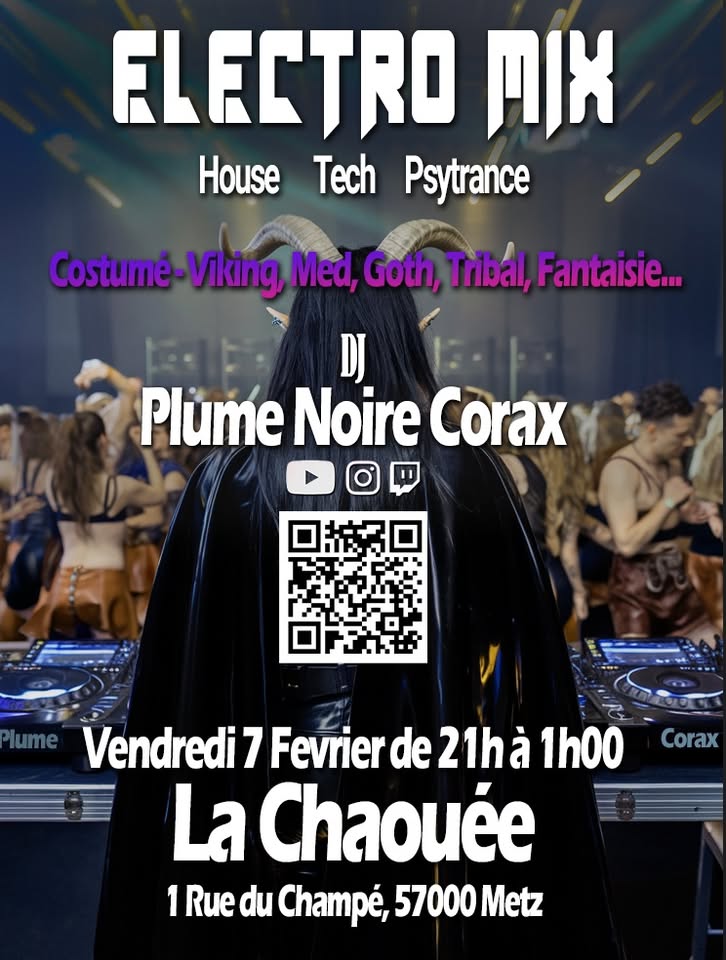 Plume Noire Corax (House/Tech/Psytrance)