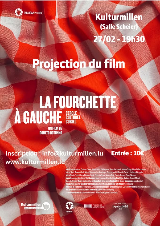 La Fourchette à gauche, a film by Donato Rotunno