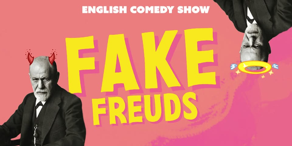 Fake Freuds : Un spectacle de comédie en libre-service | Stand Up Anglais au Luxembourg