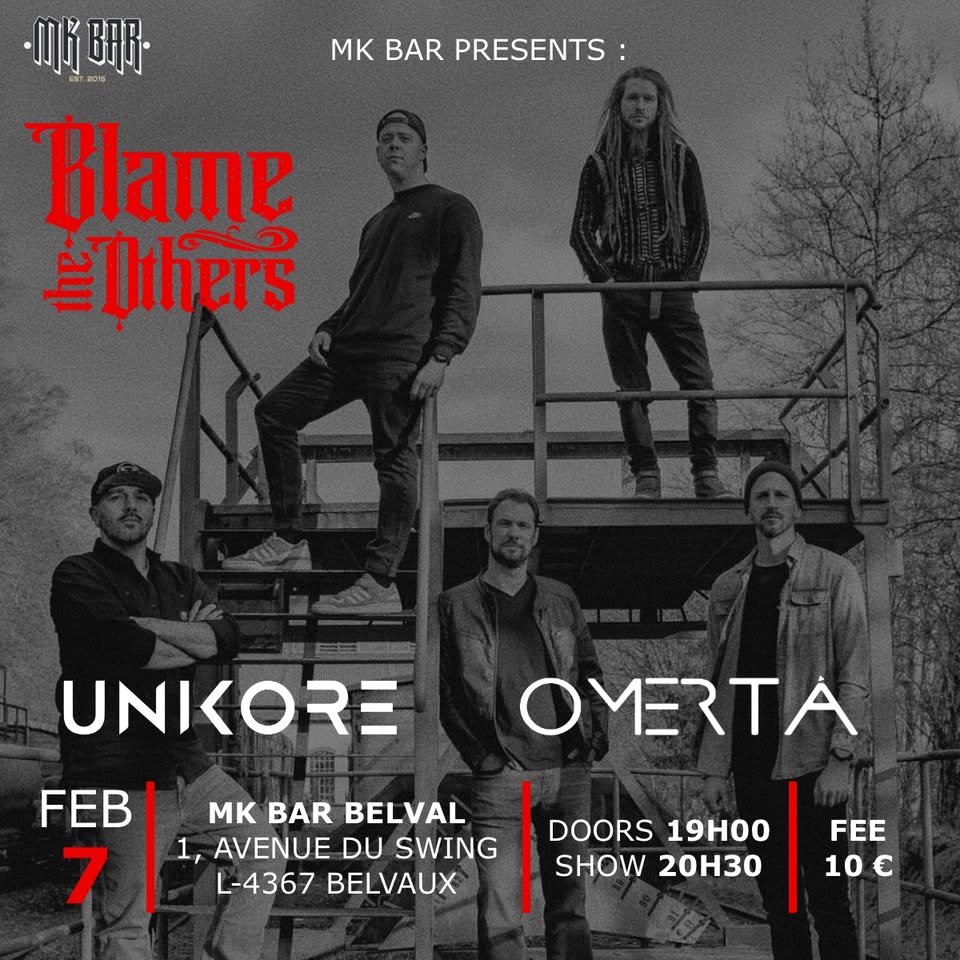 Blame the Others - Omerta - Unikore - Live Metal Show