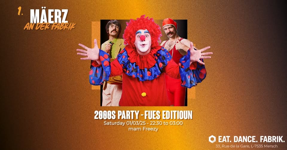 Soirée années 2000 édition Fues avec Freezy