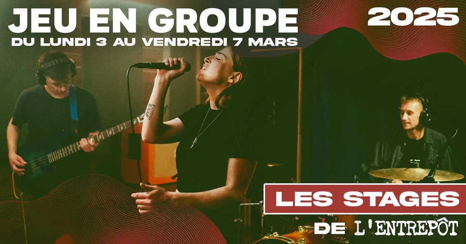 Jeu en groupe, stage musical