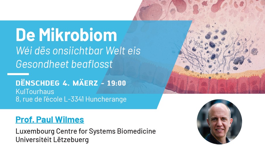 The Microbiome - Lecture by Prof. Paul Wilmes