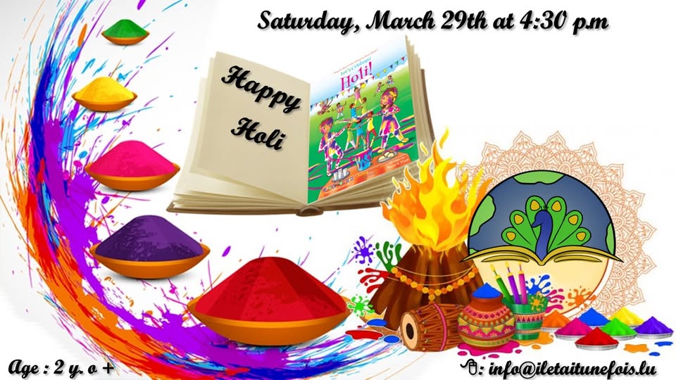 Let's celebrate the festival of colors for children (2 years and older)