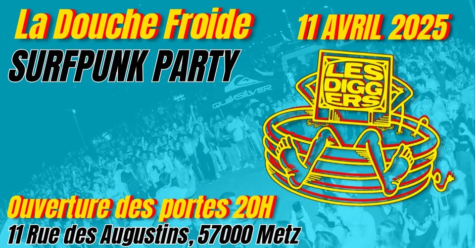 Concert - Les Diggers - La Douche Froide