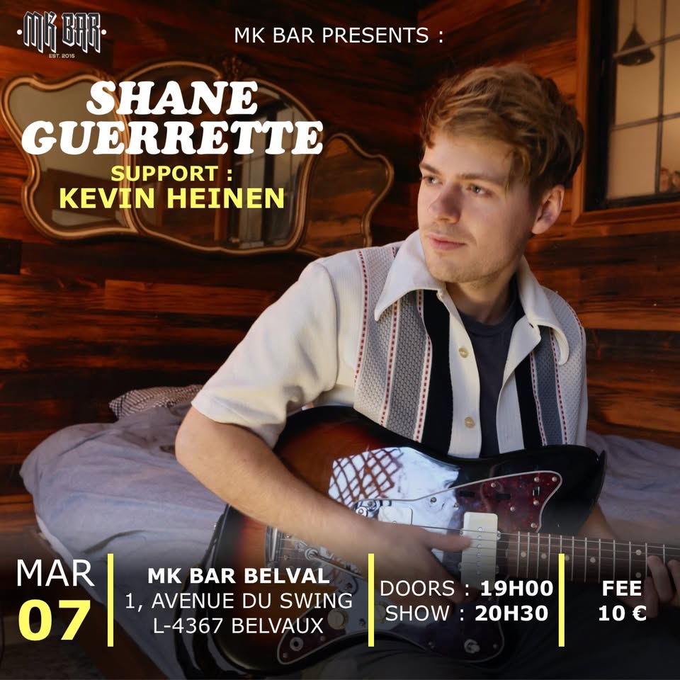 Shane Guerrette - Kevin Heinen - Live Singer/Songwriter Show