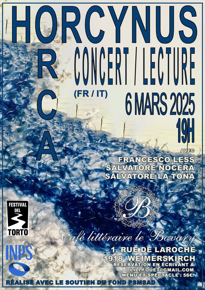 Concert-Lecture Horcynus au Bovary