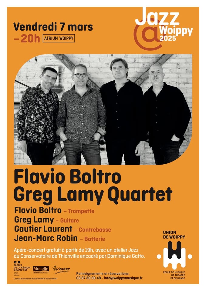 Jazz à Woippy - Greg Lamy Quartet