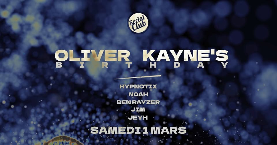 Oliver Kayne's Birthday