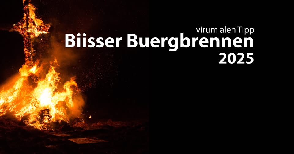 Buergbrennen de Biissen 2025