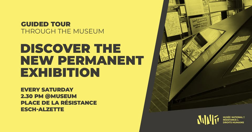 Guided tour through the new permanent exhibition - 2:30 PM - Museum - Esch/Alzette