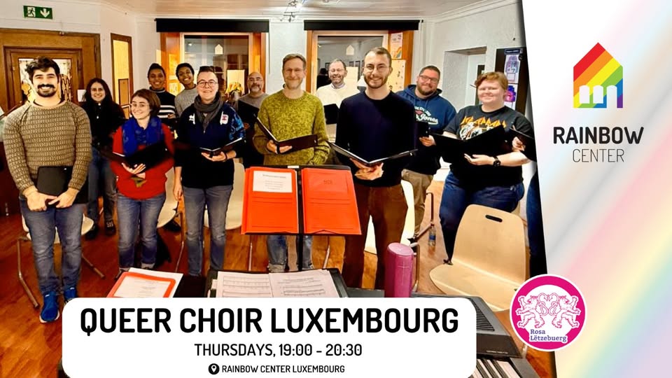 Queer Choir Luxembourg - Rehearsal