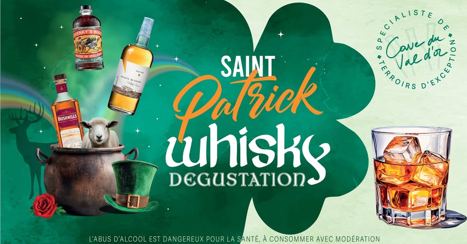 Dégustation Whisky Saint Patrick