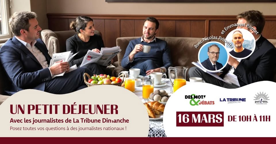 Un petit-déjeuner avec La Tribune Dimanche