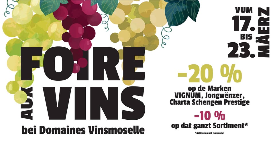 Foire aux Vins - Fréijoersfoire