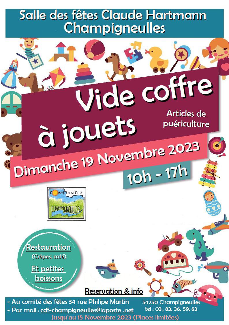 Vide coffre à jouets