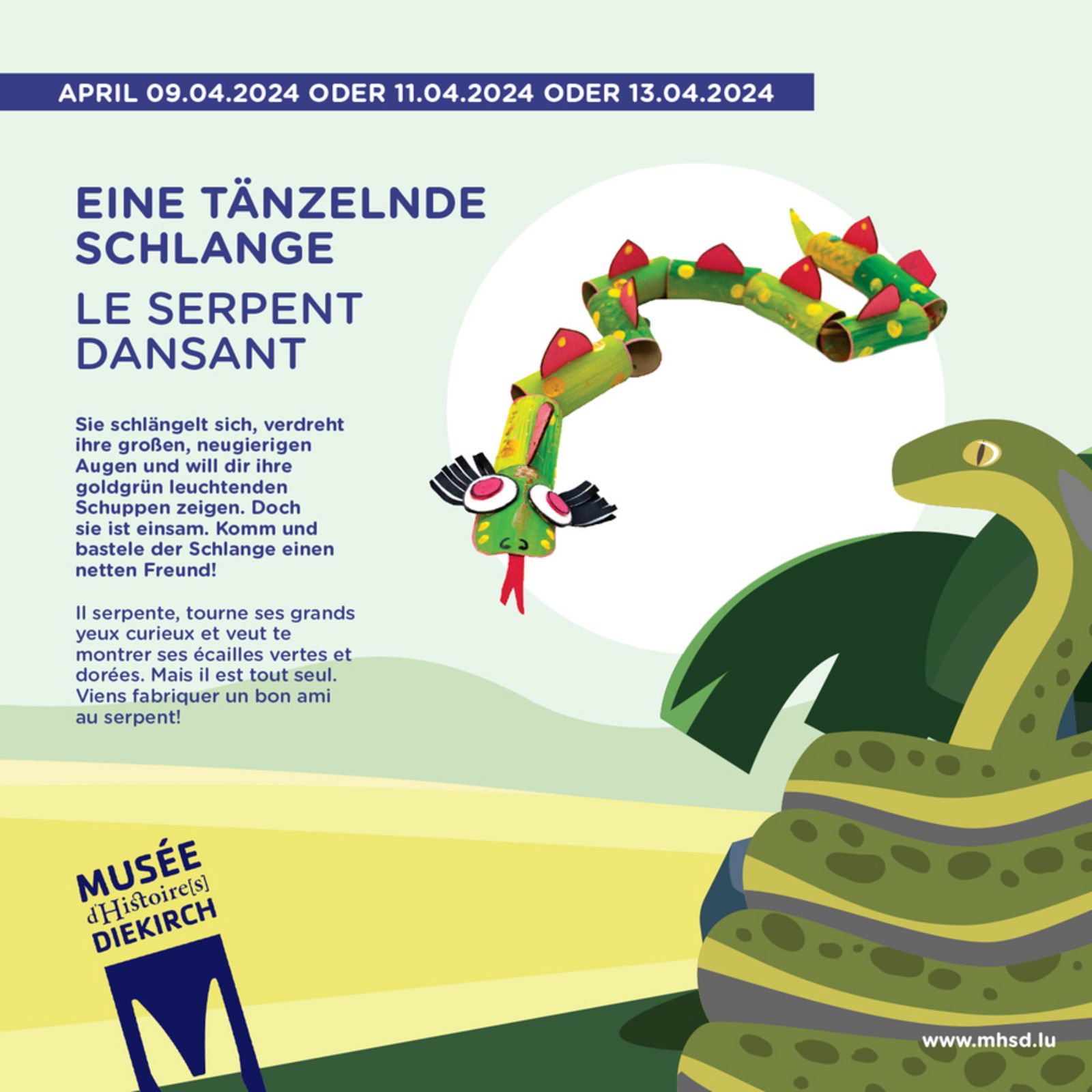 Workshop "Le serpent dansant"