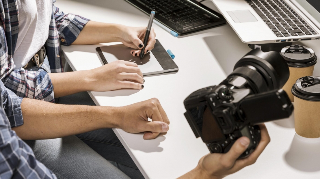 Workshop photo: retouche