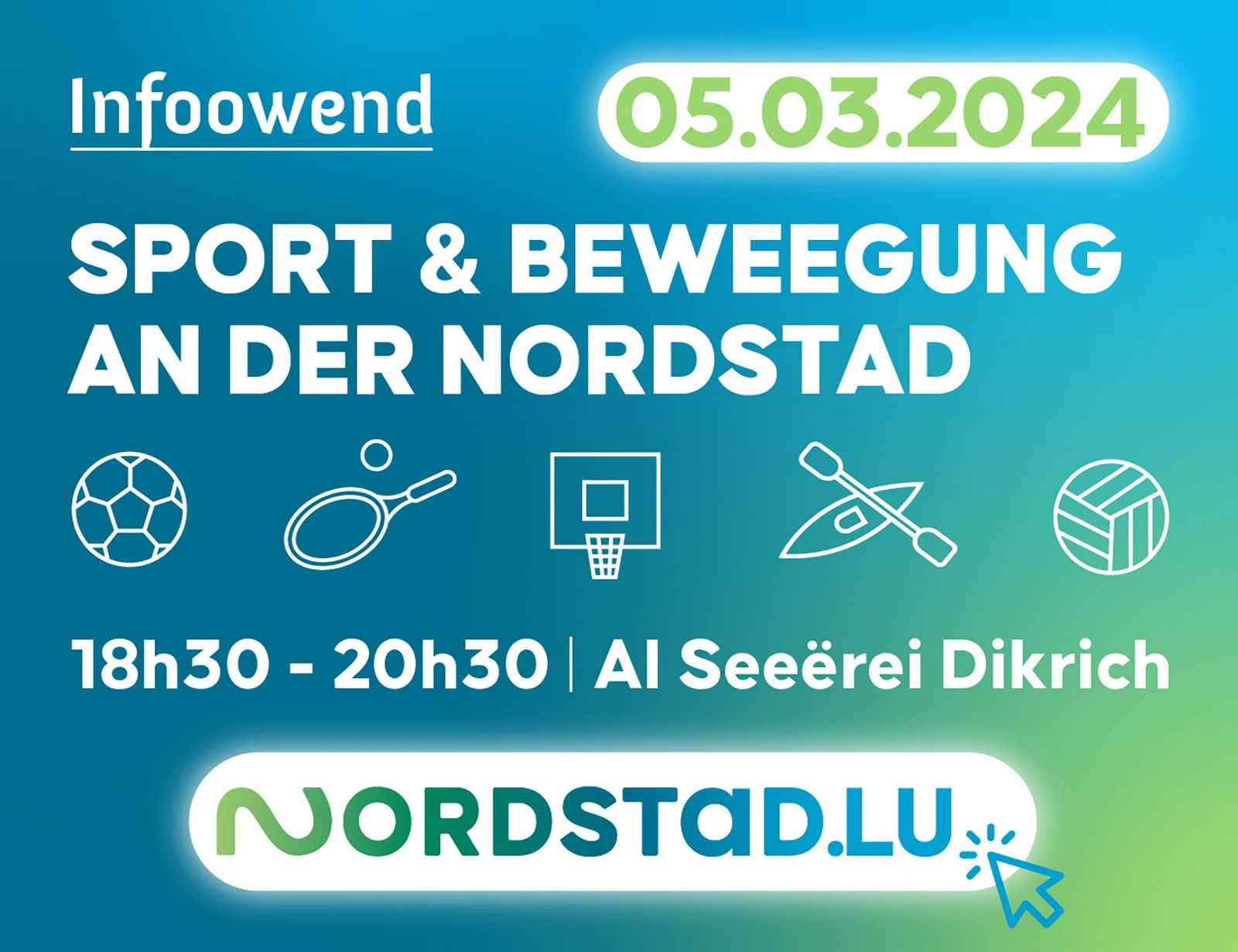 Info evening - Sport & movement in the Nordstad