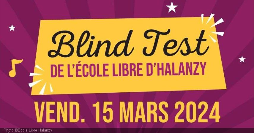 Blind Test de l'Ecole Libre de halanzy